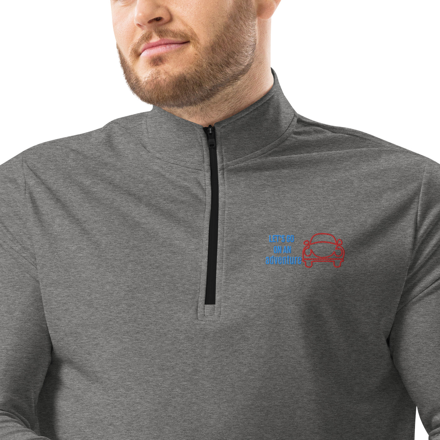 Quarter zip pullover