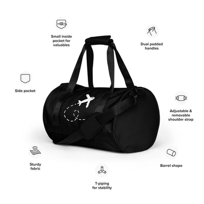 All-over print gym bag