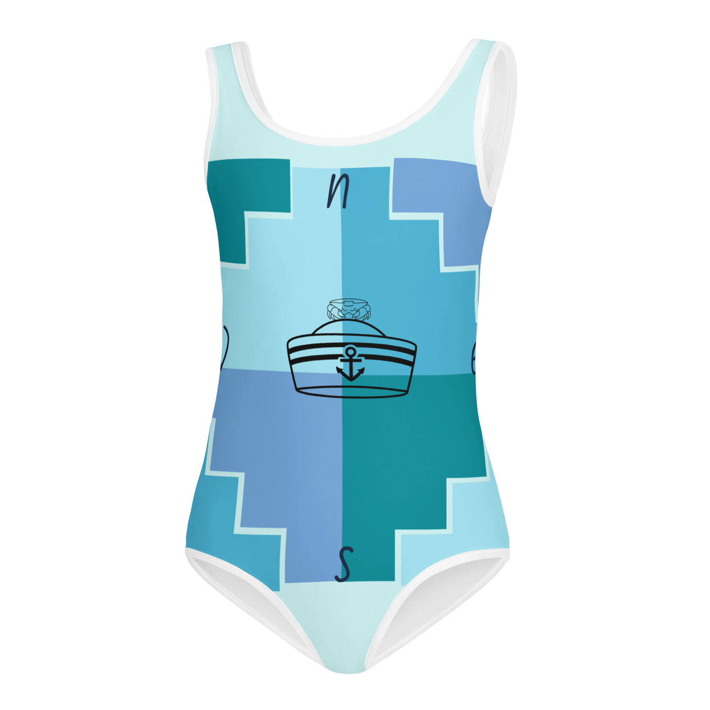 All-Over Print Kids Swimsuit