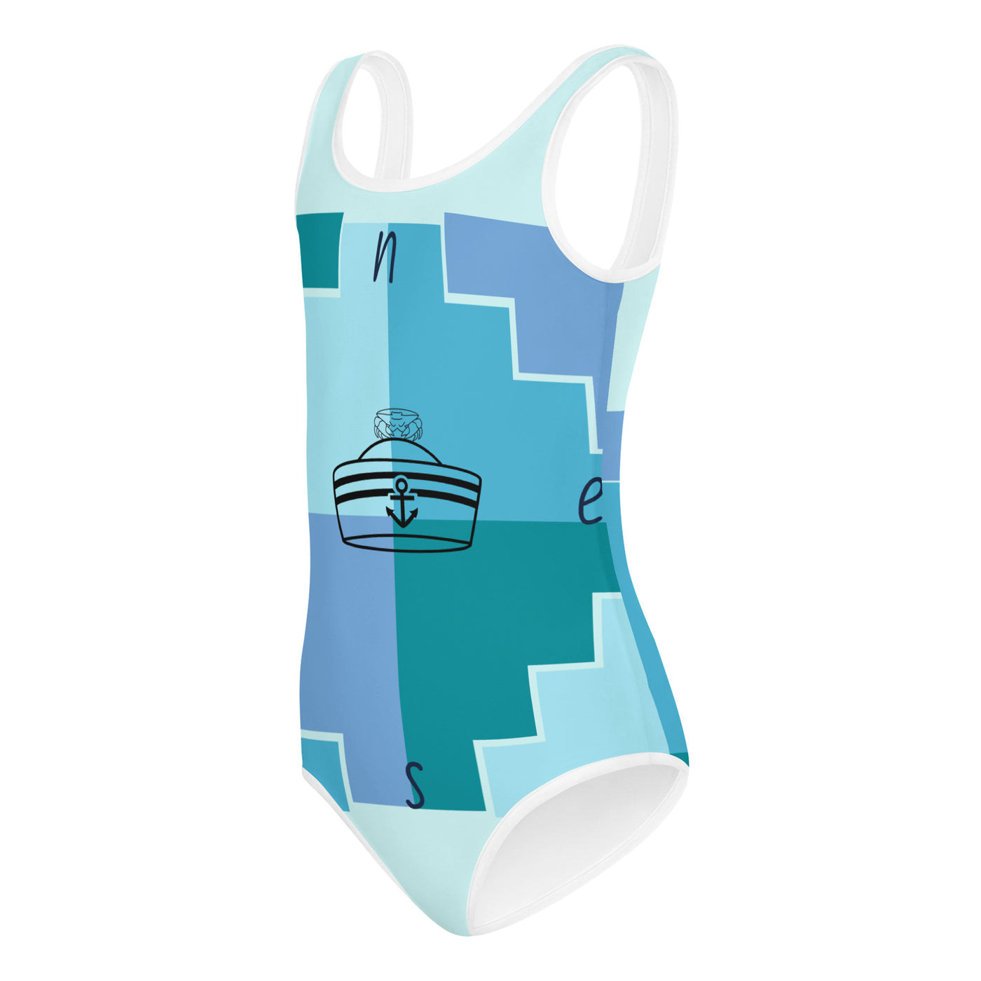 All-Over Print Kids Swimsuit