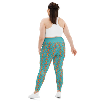 All-Over Print Plus Size Leggings