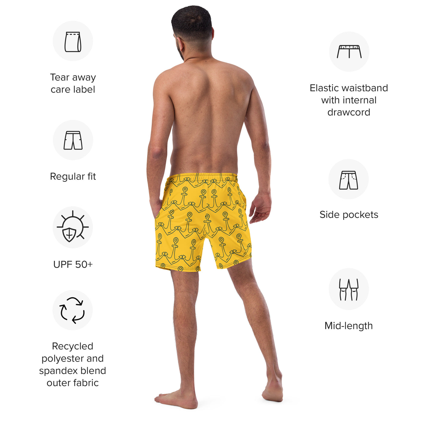 Men's swim trunks