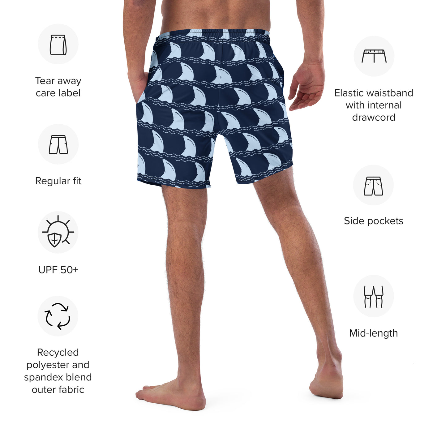 Men's swim trunks