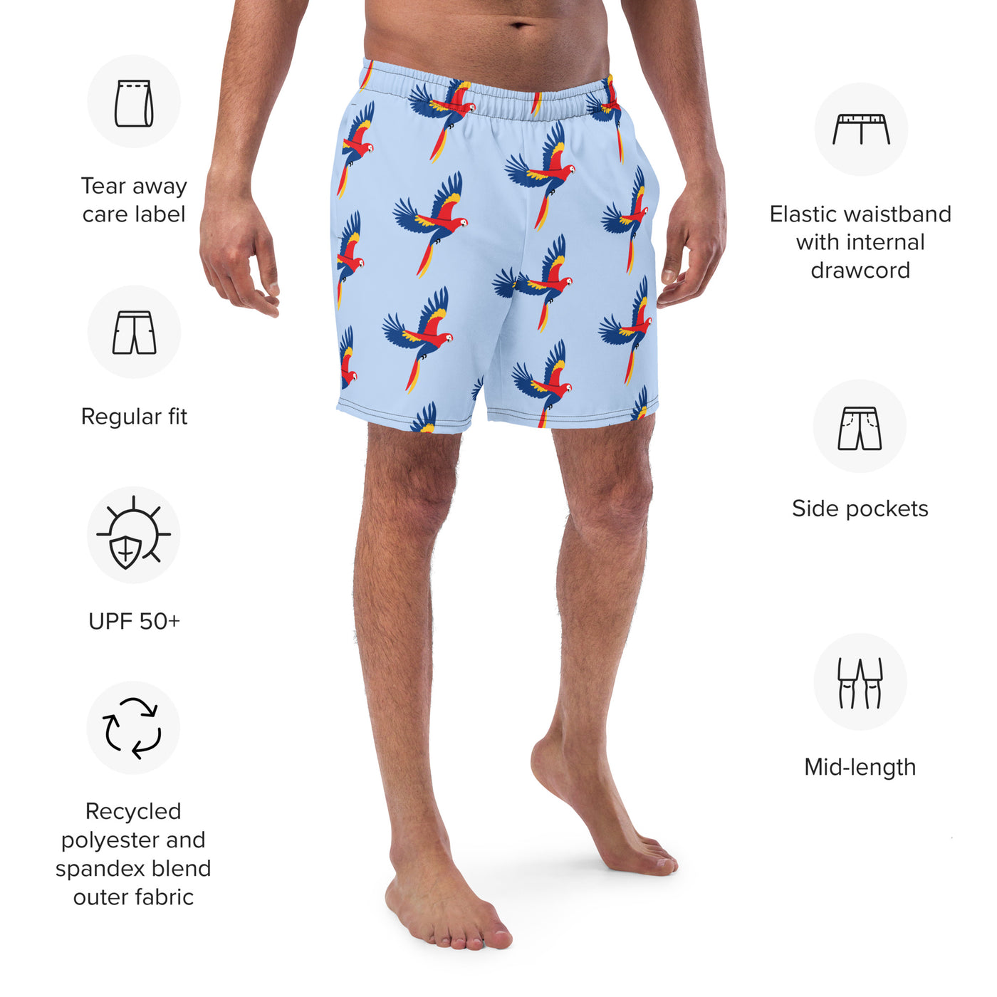 Men's swim trunks