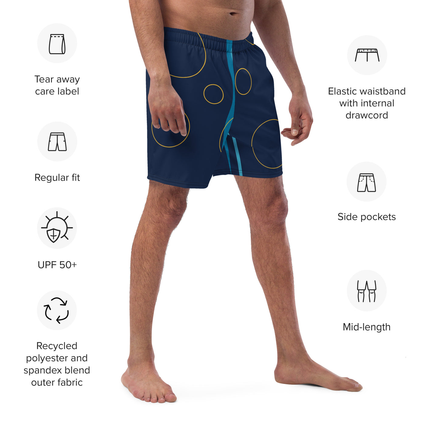 Men's swim trunks