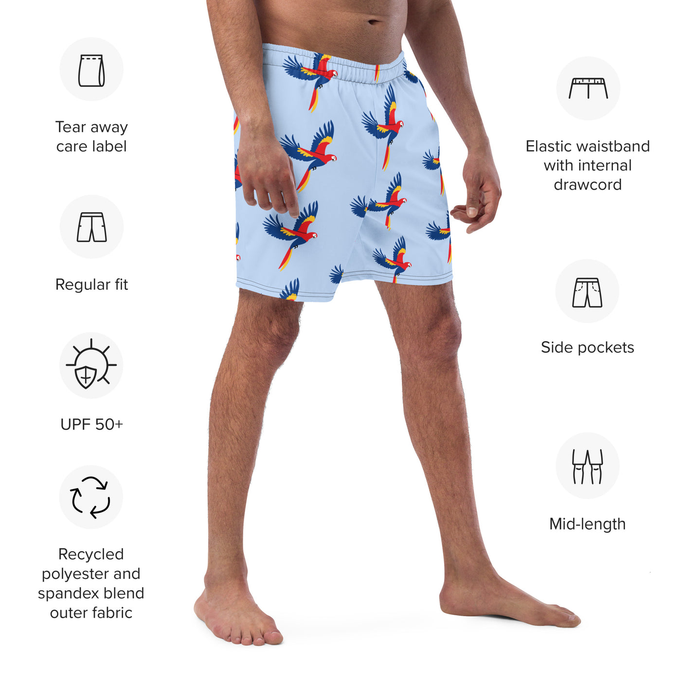 Men's swim trunks