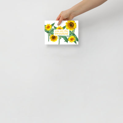 Poster Sunflower