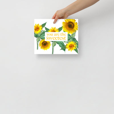 Poster Sunflower