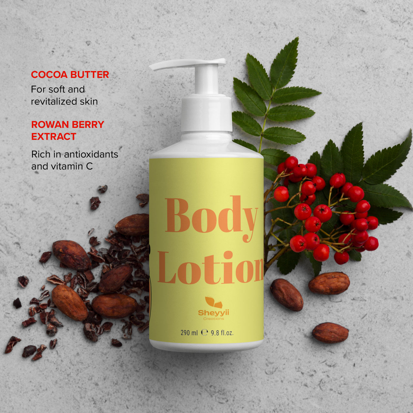 Floral hand & body lotion