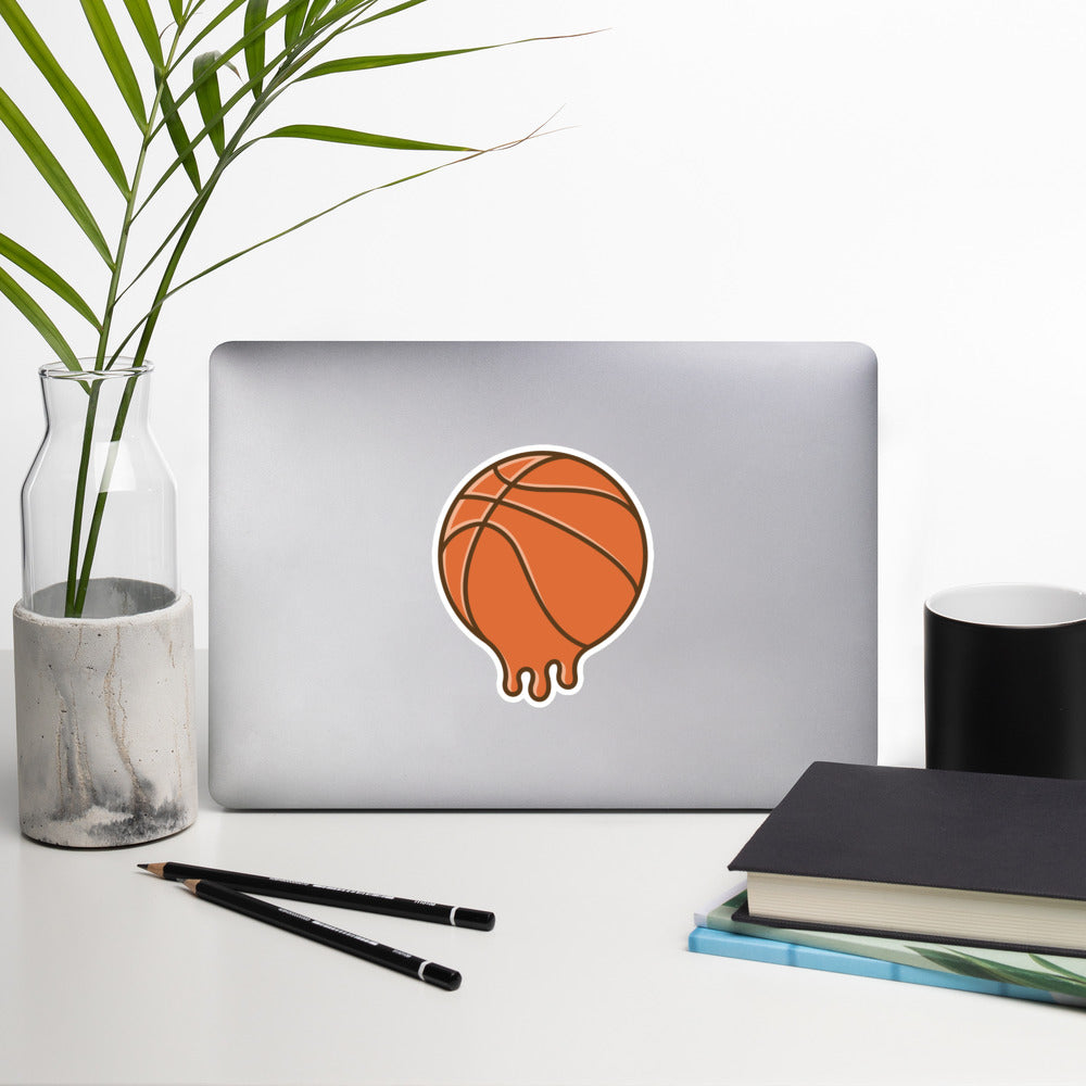 Bubble-free Basketball stickers