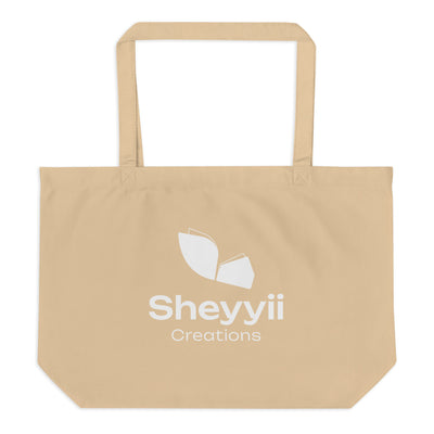 Large organic tote bag