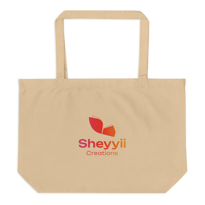 Large organic tote bag