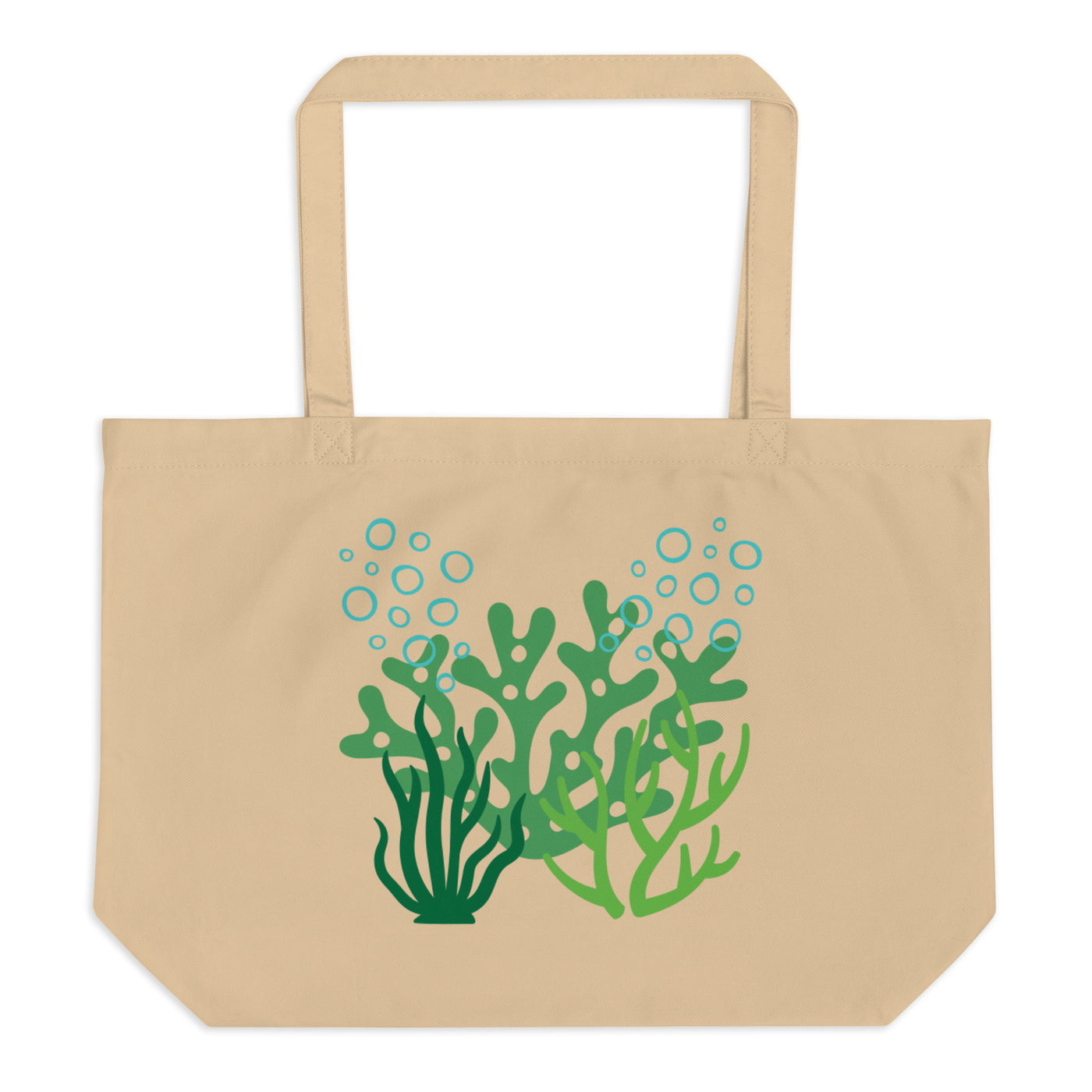 Large organic tote bag