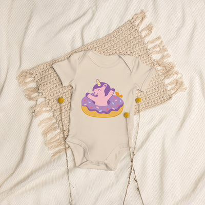 Organic cotton baby bodysuit