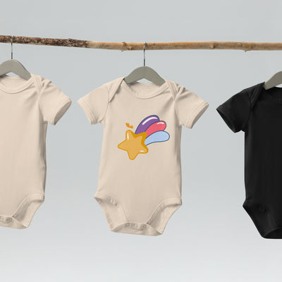 Organic cotton baby bodysuit