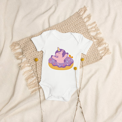 Organic cotton baby bodysuit