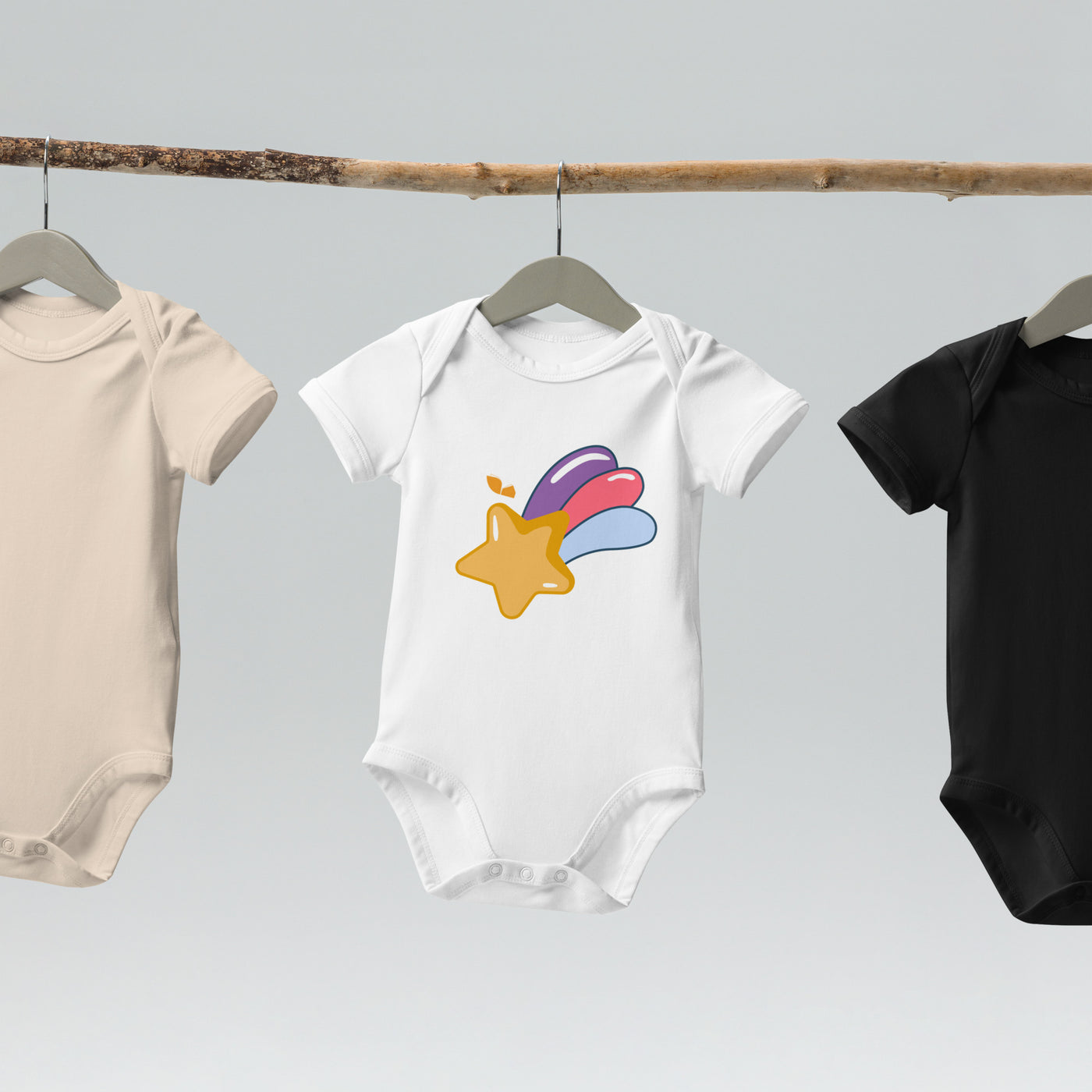 Organic cotton baby bodysuit