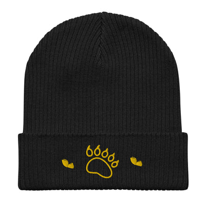 Organic ribbed beanie