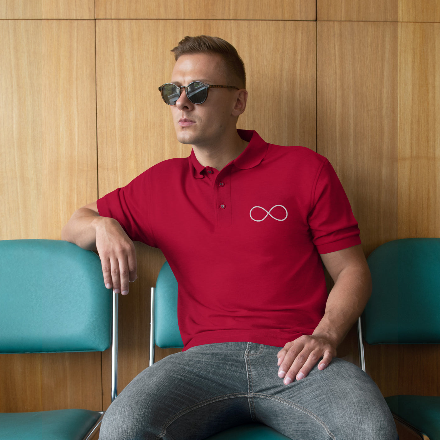 Men's Premium Polo Infinity