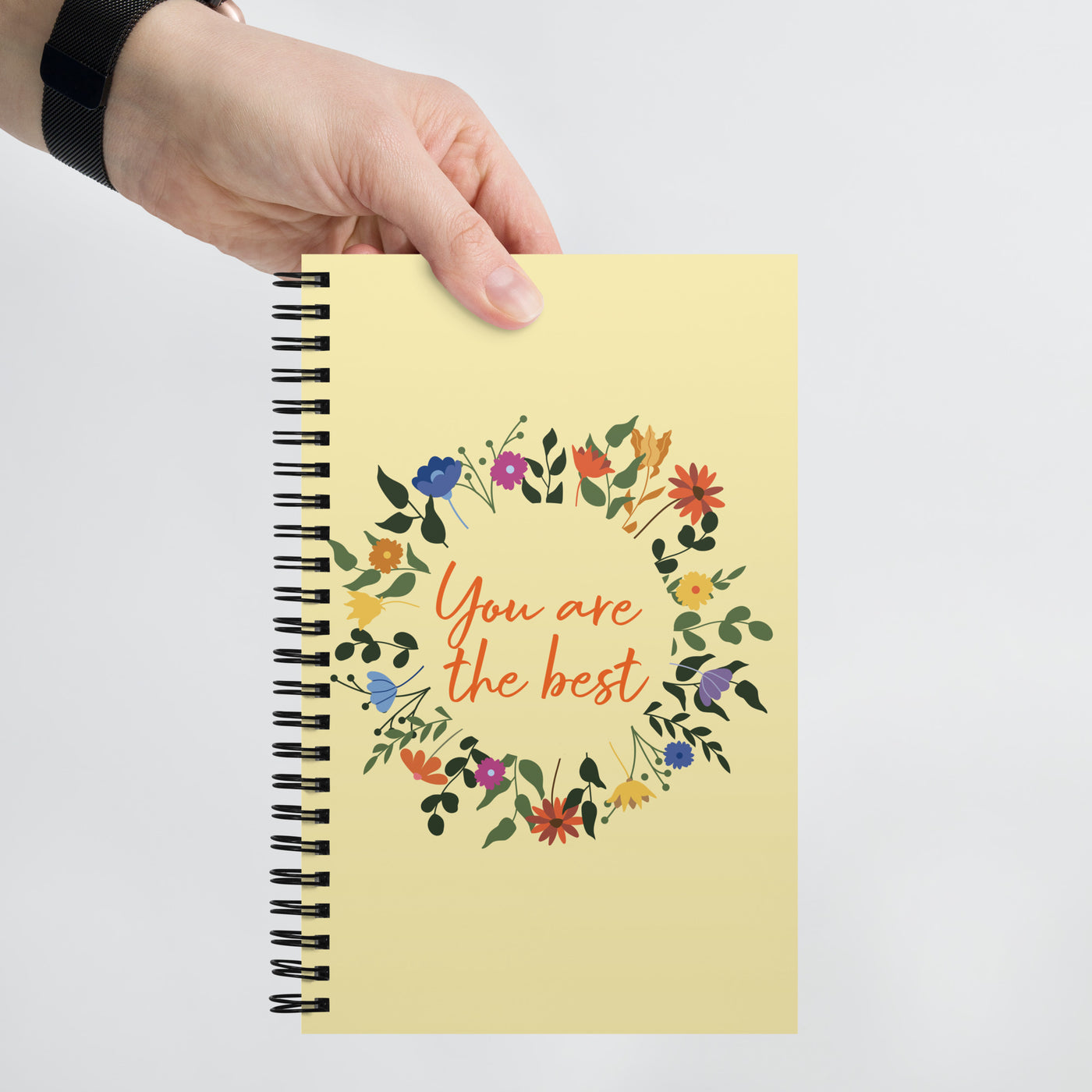 Spiral notebook