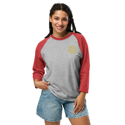 3/4 sleeve raglan sun shirt