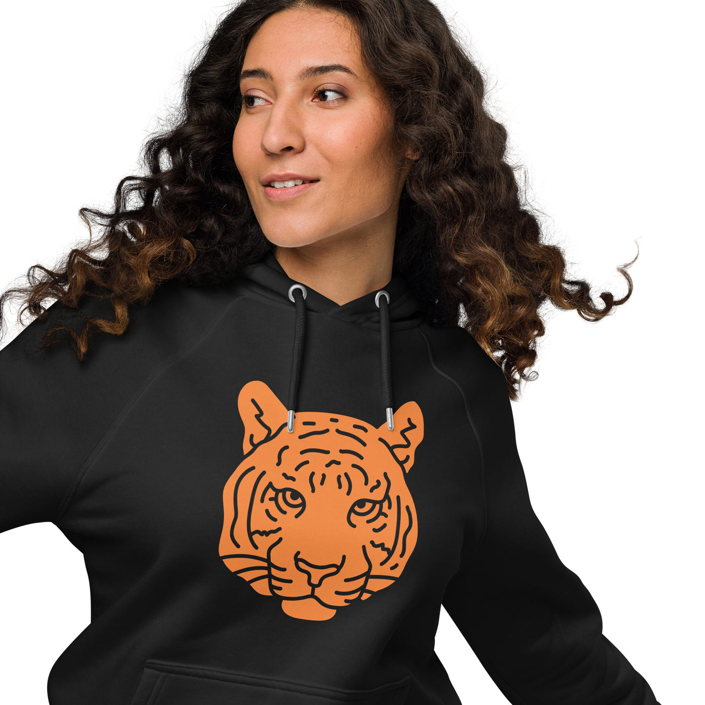 Unisex eco raglan hoodie