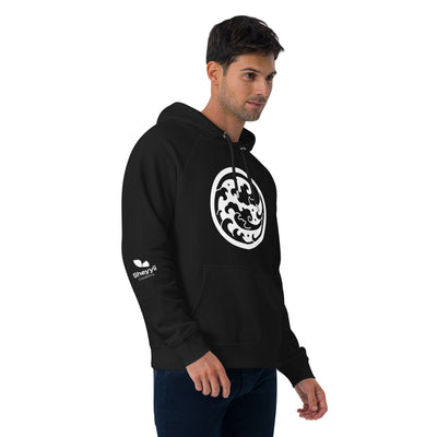 Unisex eco raglan hoodie