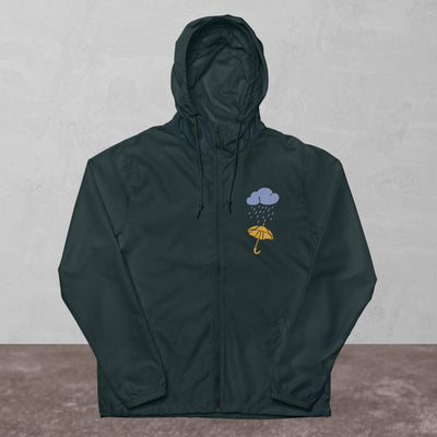 Unisex lightweight zip up windbreaker