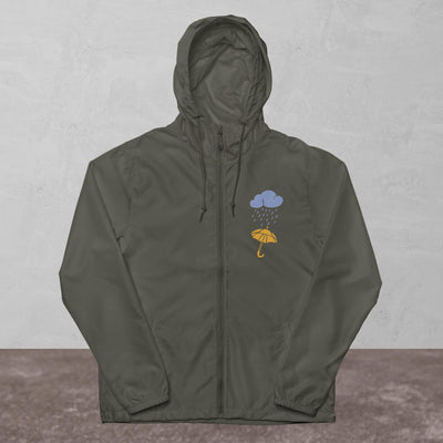 Unisex lightweight zip up windbreaker