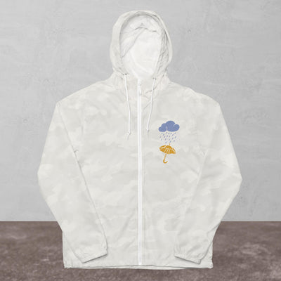 Unisex lightweight zip up windbreaker