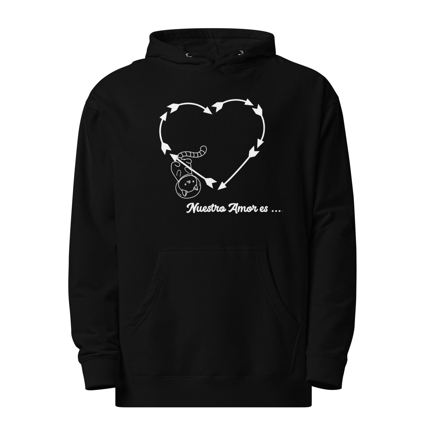 Unisex midweight hoodie