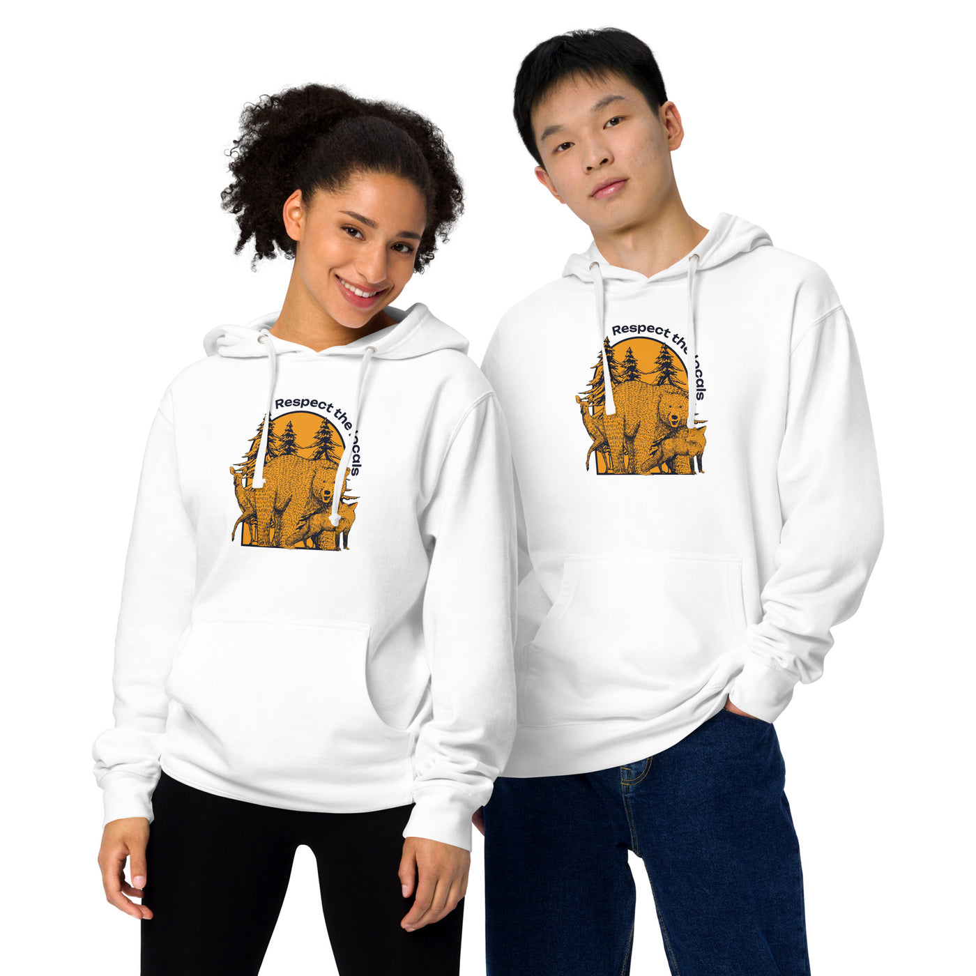 Unisex midweight hoodie