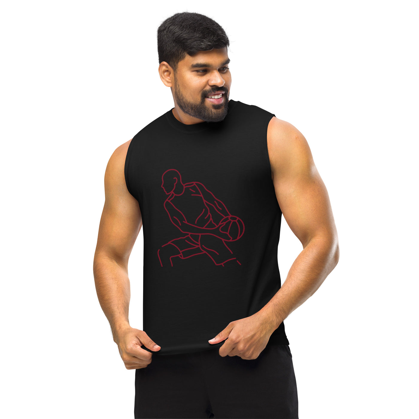 Muscle Basketball Shirt