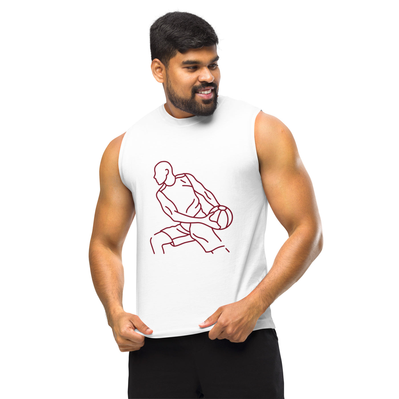 Muscle Basketball Shirt