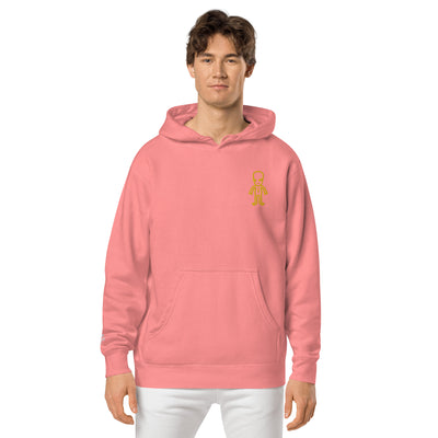 Unisex pigment-dyed hoodie