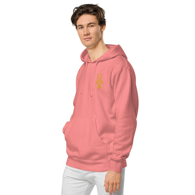 Unisex pigment-dyed hoodie