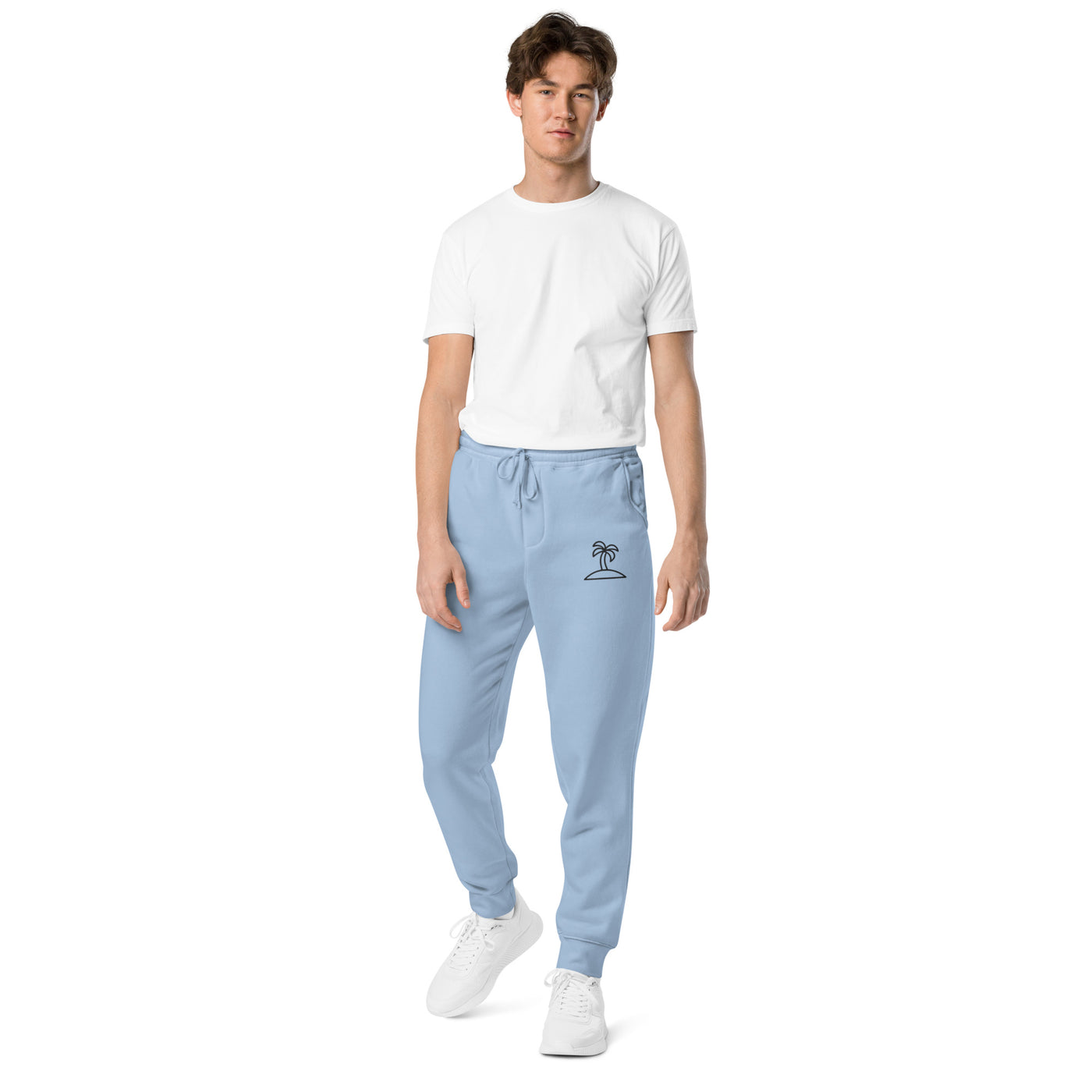 Unisex pigment-dyed sweatpants