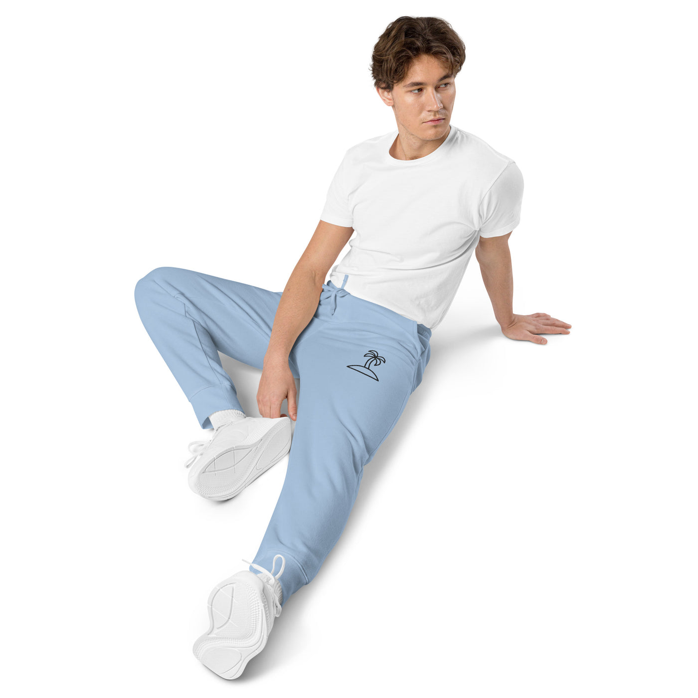 Unisex pigment-dyed sweatpants