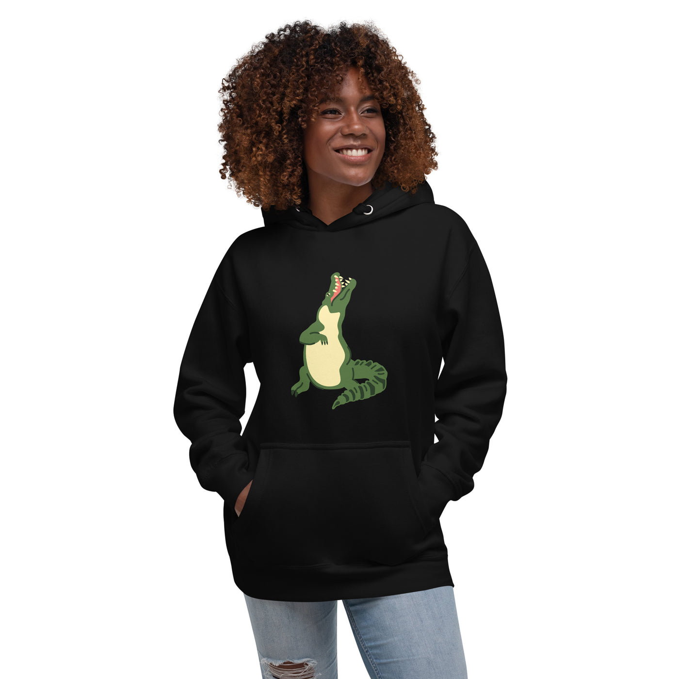 Unisex Crocodile Hoodie
