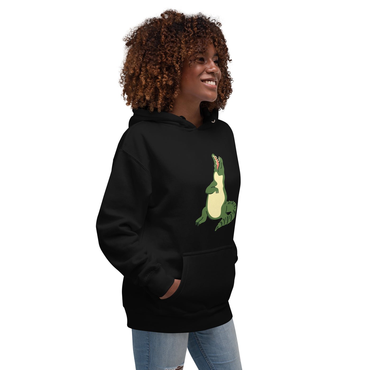 Unisex Crocodile Hoodie