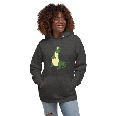 Unisex Crocodile Hoodie