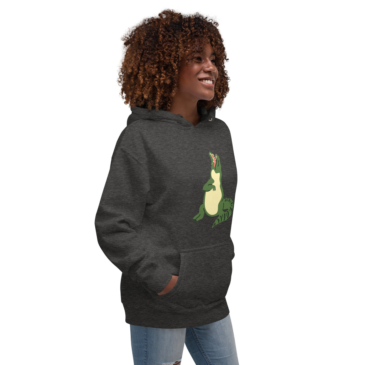 Unisex Crocodile Hoodie