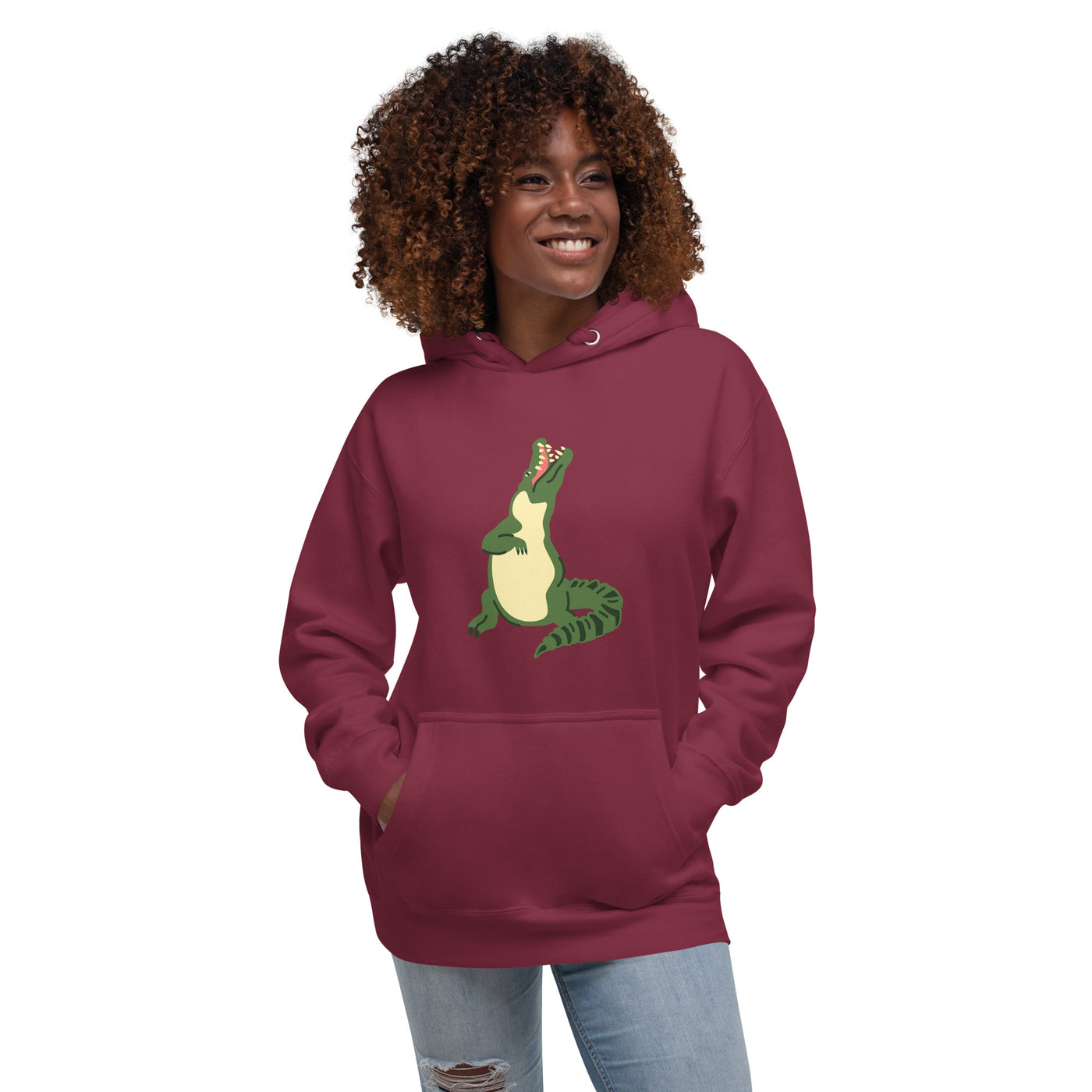 Unisex Crocodile Hoodie
