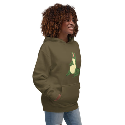 Unisex Crocodile Hoodie