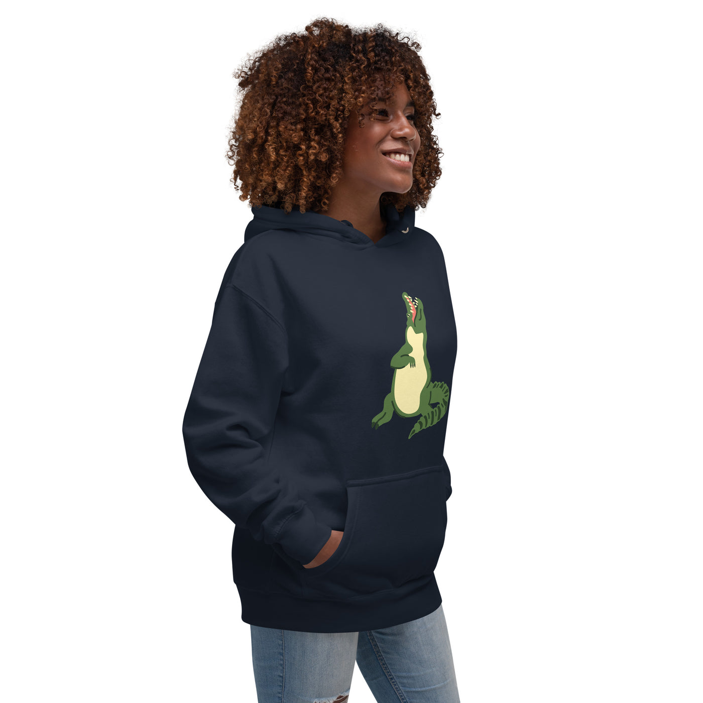 Unisex Crocodile Hoodie