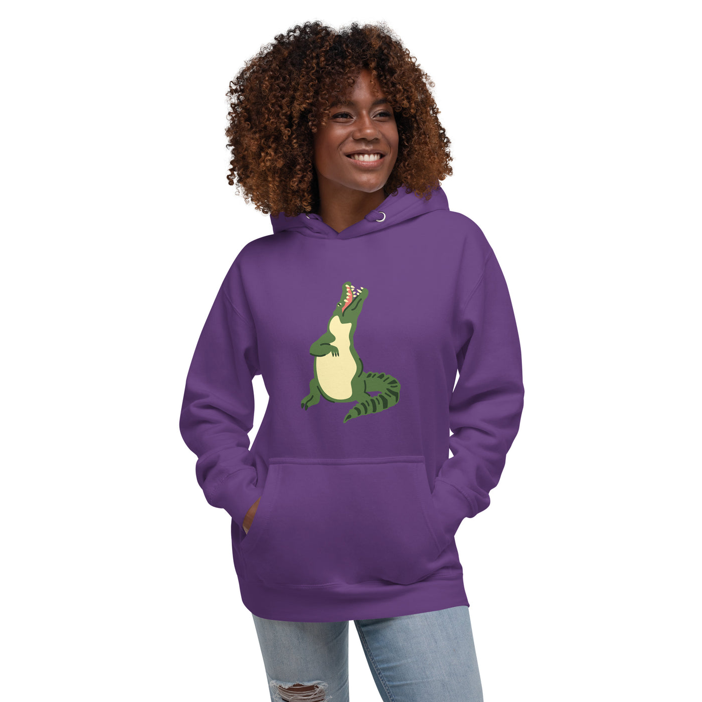Unisex Crocodile Hoodie