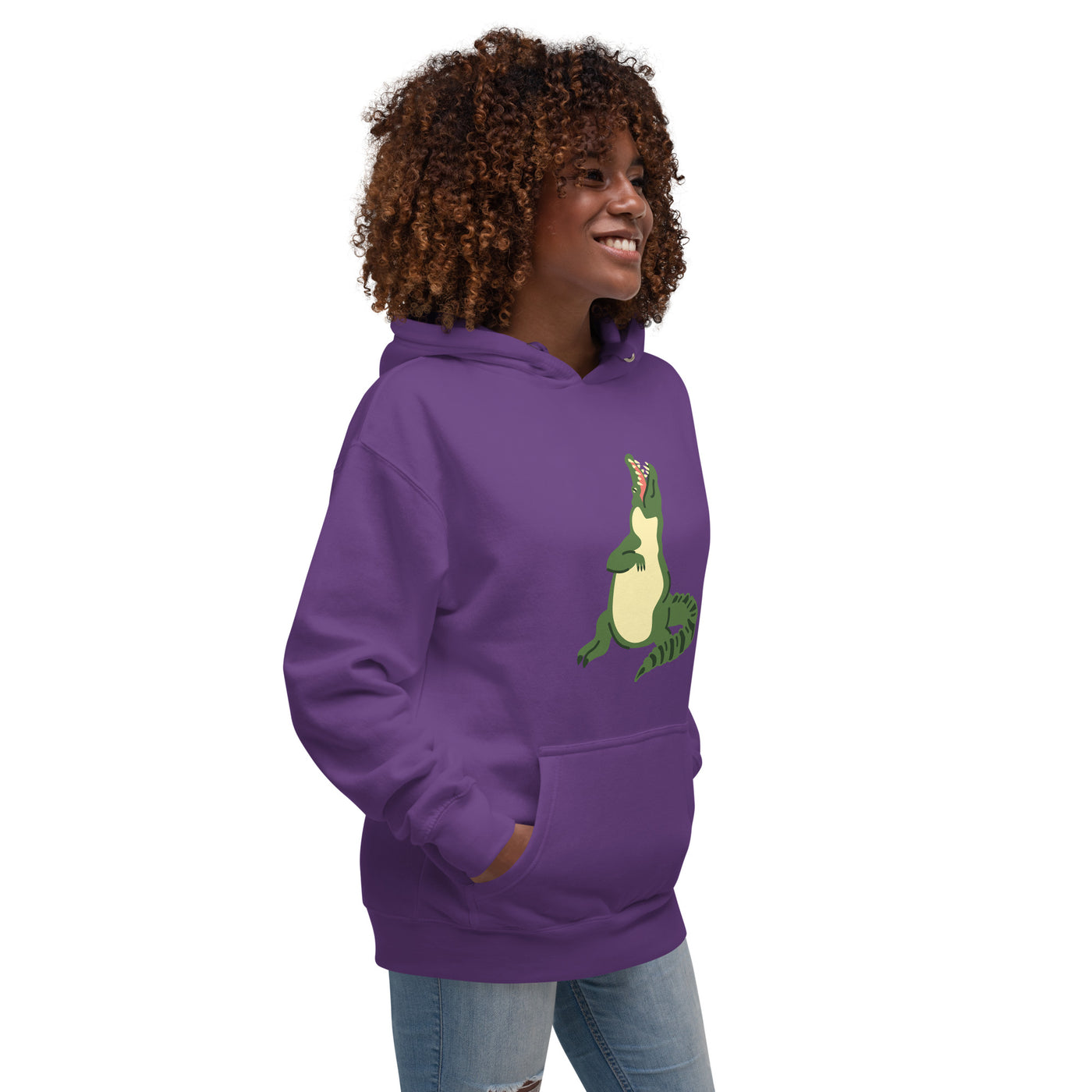 Unisex Crocodile Hoodie