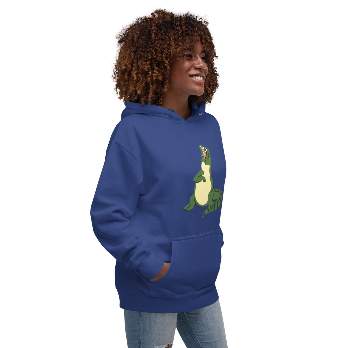 Unisex Crocodile Hoodie