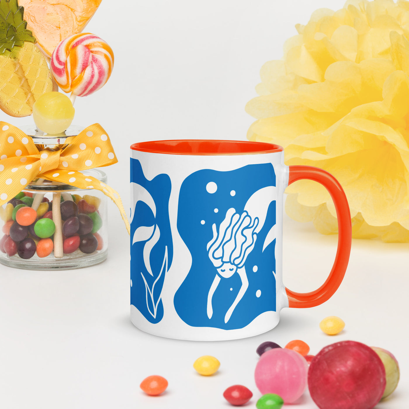 Mug with Color Inside