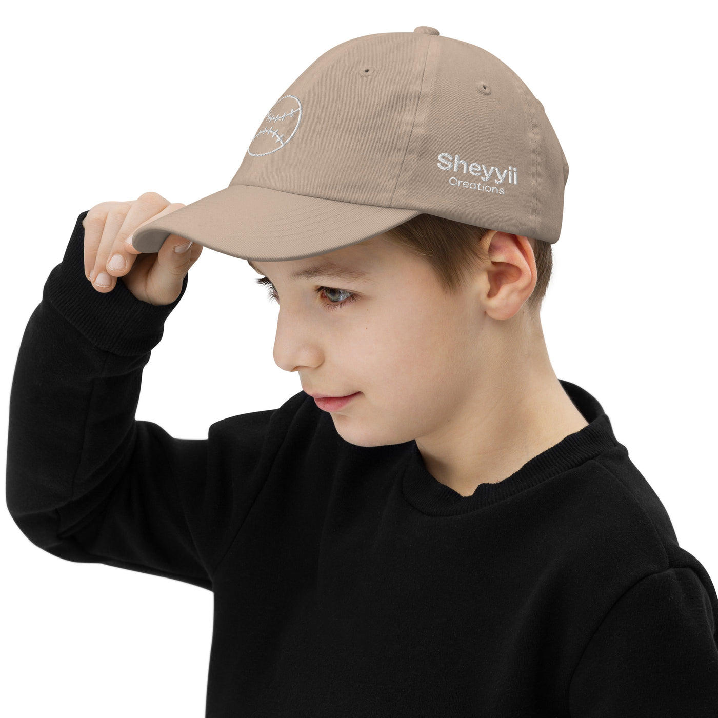 Youth baseball cap